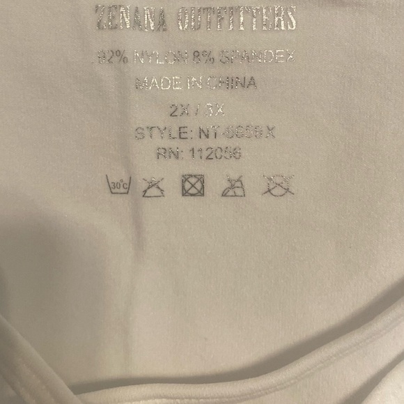 ➕ZENANA OUTFITTERS Lattice Bralette. Color: White - Picture 3 of 7